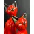 Foto de um(a) par de Gatos Vintage em Cerâmica, da categoria de Modelos e estatuetas. Lindo par de gatos vintage em cerâmica, em tom de vermelho fechado, um clássico da decoração e dos amantes dos bichanos,... Mostrado de uma perspectiva diferente. Vendido no marketplace Trésors.