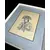 Foto de um(a) Quadro Vintage Lampião Nanquim, da categoria de Molduras para quadros. quadro VINTAGE nanquim sob papel, representando figura de Lampião, assinado Rubens e datado de 1962, com paspatour em tom de... Mostrado de uma perspectiva diferente. Vendido no marketplace Trésors.