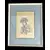 Foto de um(a) Quadro Vintage Lampião Nanquim, da categoria de Molduras para quadros. quadro VINTAGE nanquim sob papel, representando figura de Lampião, assinado Rubens e datado de 1962, com paspatour em tom de... Mostrado de uma perspectiva diferente. Vendido no marketplace Trésors.