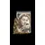 Foto de um(a) Porta Retrato Vintage, da categoria de Porta retratos. Porta retrato vintage com guarnições em lindo floral em bronze e sanduíche de vidros, o da frete possivelmente cristal... Mostrado de uma perspectiva diferente. Vendido no marketplace Trésors.