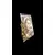 Foto de um(a) Porta Retrato Vintage, da categoria de Porta retratos. Porta retrato vintage com guarnições em lindo floral em bronze e sanduíche de vidros, o da frete possivelmente cristal... Mostrado de uma perspectiva diferente. Vendido no marketplace Trésors.