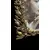 Foto de um(a) Porta Retrato Vintage, da categoria de Porta retratos. Porta retrato vintage com guarnições em lindo floral em bronze e sanduíche de vidros, o da frete possivelmente cristal... Mostrado de uma perspectiva diferente. Vendido no marketplace Trésors.