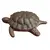 Foto de um(a) Cinzeiro Marinho: Tartaruga em Bronze, da categoria de Cinzeiros. Inspirada na longevidade e resistência das tartarugas marinhas, esta peça decorativa em bronze é um item de destaque para... Mostrado de uma perspectiva diferente. Vendido no marketplace Trésors.