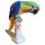 Foto de um(a) Escultura Arara Azul em Porcelana Fina – Pintada à Mão, da categoria de Objetos decorativos. Belíssima escultura em porcelana de alta qualidade, representando a majestosa Arara-Azul com detalhes realistas. Peça com... Mostrado de uma perspectiva diferente. Vendido no marketplace Trésors.