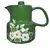 Foto de um(a) Jogo de Café/Chá em Porcelana Esmaltada Verde – Pintura Floral Artesanal – 15 Peças, da categoria de Conjuntos de café e chá. Encante seus convidados com este magnífico conjunto de café em porcelana esmaltada. Com um acabamento em verde folha... Mostrado de uma perspectiva diferente. Vendido no marketplace Trésors.