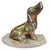 Foto de um(a) Antiga Escultura Cachorro em Bronze e Mármore, da categoria de Escultura. Distinta estatueta colecionável que representa, de forma estilizada e elegante, a silhueta de um cão da raça Dachshund. Esta... Mostrado de uma perspectiva diferente. Vendido no marketplace Trésors.