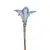 Foto de um(a) Flor Decorativa em Cristal Murano - Branco e Azul, da categoria de Outros colecionáveis. Elegante flor decorativa artesanal, modelada à mão em cristal Murano. Esta peça une o charme do design orgânico com a... Mostrado de uma perspectiva diferente. Vendido no marketplace Trésors.
