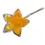 Foto de um(a) Flor Decorativa em Cristal Murano - Amarelo Ouro, da categoria de Outros colecionáveis. Elegante flor decorativa artesanal, modelada à mão em cristal Murano. Esta peça une o charme do design orgânico com a... Vendido no marketplace Trésors.