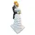 Foto de um(a) Estatueta Noivos Monte Fiero – Porcelana Esmaltada "Designed in Spain", da categoria de Modelos e estatuetas. Celebre o amor e a elegância com esta delicada estatueta de um casal de noivos, uma peça clássica da renomada linha Monte... Mostrado de uma perspectiva diferente. Vendido no marketplace Trésors.