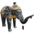 Foto de um(a) Elefante Decorativo em Madeira – Pintada à Mão, da categoria de Escultura. Encantadora escultura de elefante entalhada em madeira maciça, apresentando uma rica ornamentação em policromia. Esta peça é... Mostrado de uma perspectiva diferente. Vendido no marketplace Trésors.