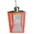 Foto de um(a) Lanterna Decorativa Porta-Velas em Madeira Laranja e Aço Inox, da categoria de Sinalizadores. Adicione um toque de sofisticação e cor ao seu ambiente com esta belíssima Lanterna Decorativa. Unindo a robustez da madeira... Mostrado de uma perspectiva diferente. Vendido no marketplace Trésors.