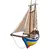 Foto de um(a) Veleiro Antigo em Madeira – Escuna Clássica Pintada à Mão, da categoria de Modelos de barcos. Encanto e Nostalgia em Cada Detalhe Este magnífico veleiro antigo é uma peça decorativa que evoca a era de ouro da... Mostrado de uma perspectiva diferente. Vendido no marketplace Trésors.