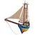 Foto de um(a) Veleiro Antigo em Madeira – Escuna Clássica Pintada à Mão, da categoria de Modelos de barcos. Encanto e Nostalgia em Cada Detalhe Este magnífico veleiro antigo é uma peça decorativa que evoca a era de ouro da... Mostrado de uma perspectiva diferente. Vendido no marketplace Trésors.