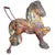 Foto de um(a) Pônei Mobo Bronco – Original England, da categoria de Brinquedos antigos. Este exemplar autêntico do "Mobo Bronco" é uma verdadeira peça de história. Fabricado na Inglaterra. Mostrado de uma perspectiva diferente. Vendido no marketplace Trésors.
