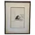 Foto de um(a) Poty Lazzaratto - 1972, da categoria de Pinturas. Desenho de Poty Lazzarotto, com moldura e vidro, 1972. Vendido no marketplace Trésors.