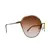 Foto de um(a) Armação Vintage Dior, da categoria de Óculos. Armação VINTAGE Christian Dior, as lentes atuais possui em grau, em metal cinzelado em ouro e prata , seu modelo... Mostrado de uma perspectiva diferente. Vendido no marketplace Trésors.