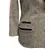 Foto de um(a) Blazer Vintage New York Lã, da categoria de Casacos. Blazer americano em lã tons de cinza, as tramas da lã formam discreto padrão de poás, detalhes veludo preto. Modelagem... Mostrado de uma perspectiva diferente. Vendido no marketplace Trésors.