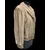 Foto de um(a) Jaqueta Vintage Creme em Couro e Pele, da categoria de Casacos. Jaqueta vintage em couro creme e pele legítima, confeccionada em ateliê/peleteria, possui fechamento frontal por botões,... Mostrado de uma perspectiva diferente. Vendido no marketplace Trésors.