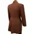 Foto de um(a) Conjunto Tailleur Vintage 100% Lã, da categoria de Casacos. Conjunto tailleur vintage, CGC, Walkyria Spinelli, 100% lã, na cor caramelo escuro, blazer lindíssimo alongado, acinturado,... Mostrado de uma perspectiva diferente. Vendido no marketplace Trésors.