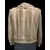 Foto de um(a) Jaqueta Vintage Creme em Couro e Pele, da categoria de Casacos. Jaqueta vintage em couro creme e pele legítima, confeccionada em ateliê/peleteria, possui fechamento frontal por botões,... Mostrado de uma perspectiva diferente. Vendido no marketplace Trésors.