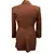 Foto de um(a) Conjunto Tailleur Vintage 100% Lã, da categoria de Casacos. Conjunto tailleur vintage, CGC, Walkyria Spinelli, 100% lã, na cor caramelo escuro, blazer lindíssimo alongado, acinturado,... Mostrado de uma perspectiva diferente. Vendido no marketplace Trésors.