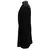 Foto de um(a) Casaco Vintage Bouclé Alongado Preto, da categoria de Casacos. Lindíssimo casaco vintage, tecido bouclé, bolsos frontais, 3 grandes botões para fechamento, grande gola, forrado, punhos... Mostrado de uma perspectiva diferente. Vendido no marketplace Trésors.