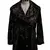 Foto de um(a) Casaco Vintage Pelo Preto, da categoria de Casacos. casaco vintage, possivelmente pelo sintético, na cor preto, botões quadrados e grande gola Veste M Medidas:Ombros 42cmBusto... Mostrado de uma perspectiva diferente. Vendido no marketplace Trésors.