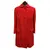 Foto de um(a) Casaco Vintage Lã Vermelho Vivo, da categoria de Casacos. casaco vintage, provavelmente década de 50, em lã, tom de vermelho tomate, gola estilo boneca, bolsos frontais,... Vendido no marketplace Trésors.