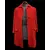Foto de um(a) Casaco Vintage Lã Vermelho Vivo, da categoria de Casacos. casaco vintage, provavelmente década de 50, em lã, tom de vermelho tomate, gola estilo boneca, bolsos frontais,... Mostrado de uma perspectiva diferente. Vendido no marketplace Trésors.