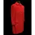 Foto de um(a) Casaco Vintage Lã Vermelho Vivo, da categoria de Casacos. casaco vintage, provavelmente década de 50, em lã, tom de vermelho tomate, gola estilo boneca, bolsos frontais,... Mostrado de uma perspectiva diferente. Vendido no marketplace Trésors.