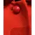 Foto de um(a) Casaco Vintage Lã Vermelho Vivo, da categoria de Casacos. casaco vintage, provavelmente década de 50, em lã, tom de vermelho tomate, gola estilo boneca, bolsos frontais,... Mostrado de uma perspectiva diferente. Vendido no marketplace Trésors.