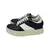Foto de um(a) Tênis Empório Armani Couro, da categoria de Tênis. sneakers EMPORIO ARMANI X3X158 XN317, italiano, unissex, cabedal em couro preto e detalhes off, solado flatform, cadarços... Mostrado de uma perspectiva diferente. Vendido no marketplace Trésors.