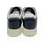 Foto de um(a) Tênis Empório Armani Couro, da categoria de Tênis. sneakers EMPORIO ARMANI X3X158 XN317, italiano, unissex, cabedal em couro preto e detalhes off, solado flatform, cadarços... Mostrado de uma perspectiva diferente. Vendido no marketplace Trésors.