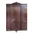 Foto de um(a) Guarda Roupa 3 Portas Chippandale em Imbuia, da categoria de Armários e Guarda Roupas. Mostrado de uma perspectiva diferente. Vendido no marketplace Trésors.