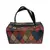 Foto de um(a) Bolsa Box 80’ Mosaico Croco, da categoria de Bolsas. Clássica bolsa box vintage da década de 80 em Patchwork de couro com textura croco multicolorida.Conservação 7,5/10... Mostrado de uma perspectiva diferente. Vendido no marketplace Trésors.