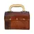 Foto de um(a) Mini Bag Couro Rusty, da categoria de Bolsas. Pequena bolsa de mão em couro vintage. Provavelmente com antiga finalidade de pequena ferramenta, atualmente pode ser usada... Mostrado de uma perspectiva diferente. Vendido no marketplace Trésors.