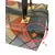 Foto de um(a) Bolsa Box 80’ Mosaico Croco, da categoria de Bolsas. Clássica bolsa box vintage da década de 80 em Patchwork de couro com textura croco multicolorida.Conservação 7,5/10... Mostrado de uma perspectiva diferente. Vendido no marketplace Trésors.