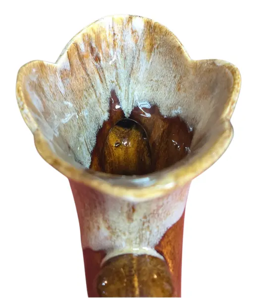 Foto de um(a) Vaso em Cerâmica Esmaltada Anos 50, da categoria de Vasos. Mostrado de uma perspectiva diferente. Vendido no marketplace Trésors.