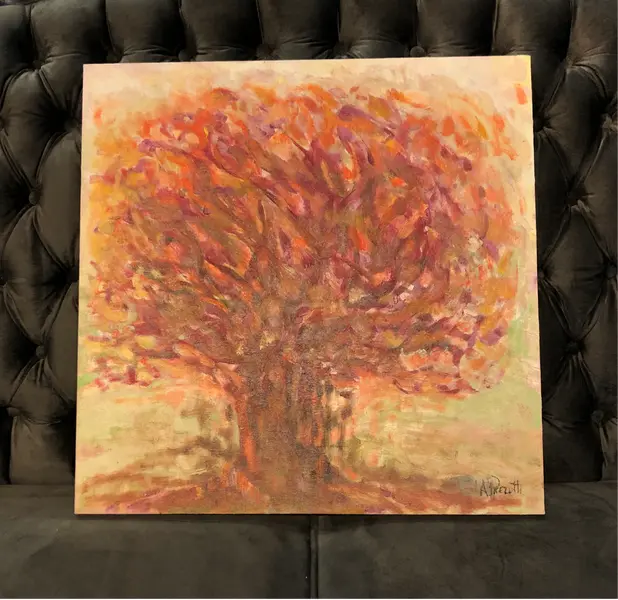 Foto de um(a) Andrea Prezutti - Portais, da categoria de Pinturas. Óleo sobre tela da grande artista paranaense Andrea Prezutti. Sem moldura. Mostrado de uma perspectiva diferente. Vendido no marketplace Trésors.