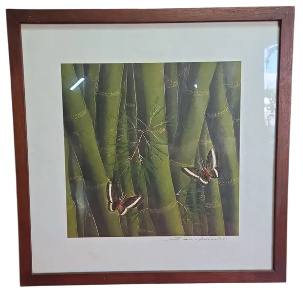 Foto de um(a) Gravura – Susumo Harada (1987), da categoria de Fotografia. Importante gravura do artista plástico nipo-brasileiro Susumo Harada, datada de 1987. A obra é um exemplar fidedigno do... Vendido no marketplace Trésors.