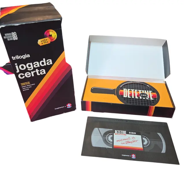 Foto de um(a) Coleção Trilogia Jogada Certa: Estrela + Imaginarium, da categoria de Jogos de tabuleiro. A união definitiva entre o entretenimento clássico da Estrela e o design inovador da Imaginarium. Esta trilogia reimagina os... Mostrado de uma perspectiva diferente. Vendido no marketplace Trésors.