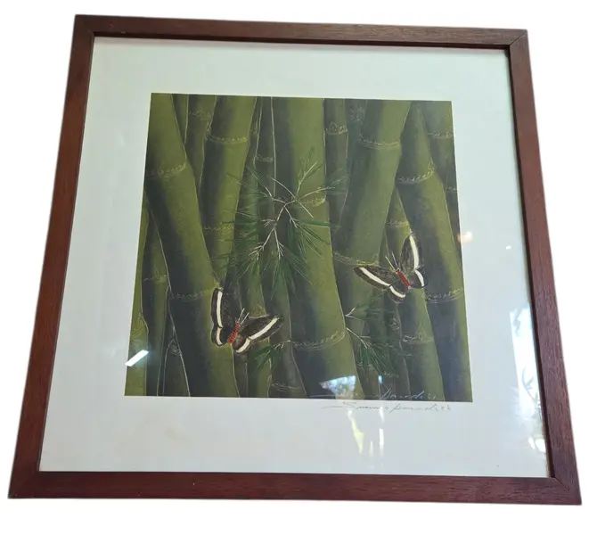 Foto de um(a) Gravura – Susumo Harada (1987), da categoria de Fotografia. Importante gravura do artista plástico nipo-brasileiro Susumo Harada, datada de 1987. A obra é um exemplar fidedigno do... Mostrado de uma perspectiva diferente. Vendido no marketplace Trésors.