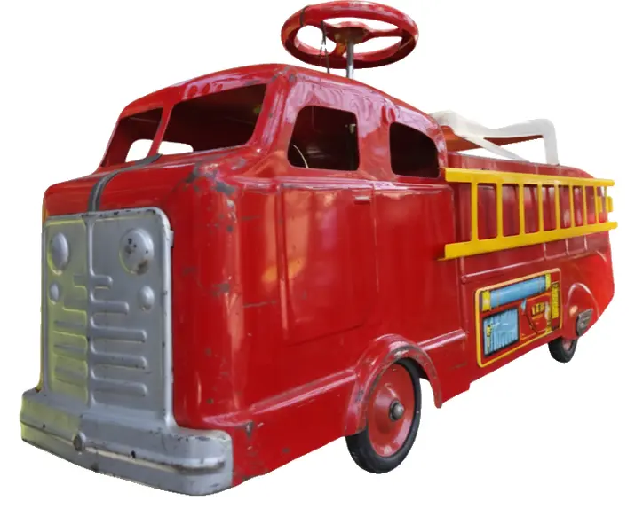 Foto de um(a) Caminhão Bombeiro Marx Toys, da categoria de Carros e caminhões de brinquedo. Caminhão de Bombeiros americano da renomada fabricante Marx Toys, produzido entre as décadas de 1940 e 1950. Peça rara,... Vendido no marketplace Trésors.