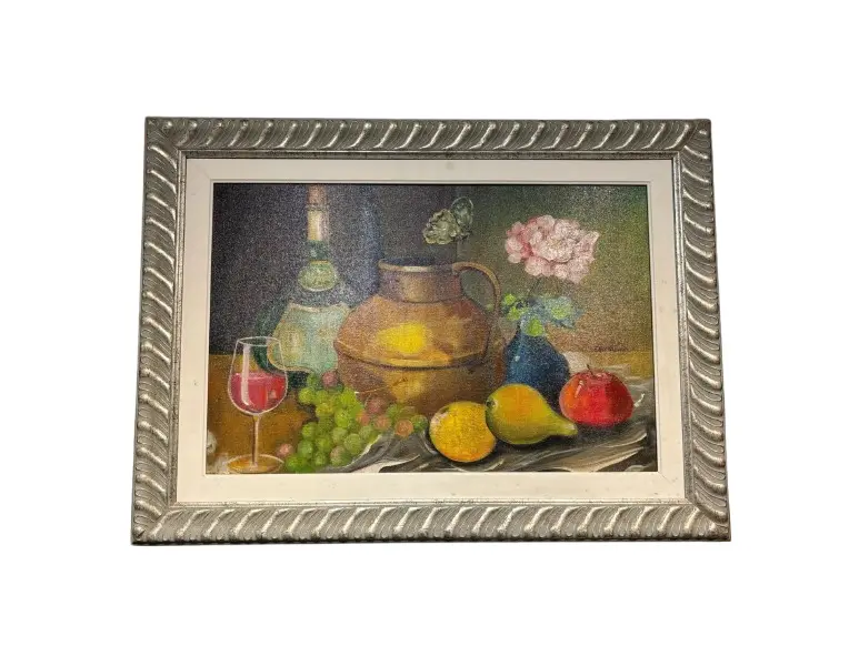 Foto de um(a) Pintura Érico da Silva - 2002, da categoria de Pinturas. Acrílica sobre tela do grande artista paranaense Érico da Silva. Vendido no marketplace Trésors.