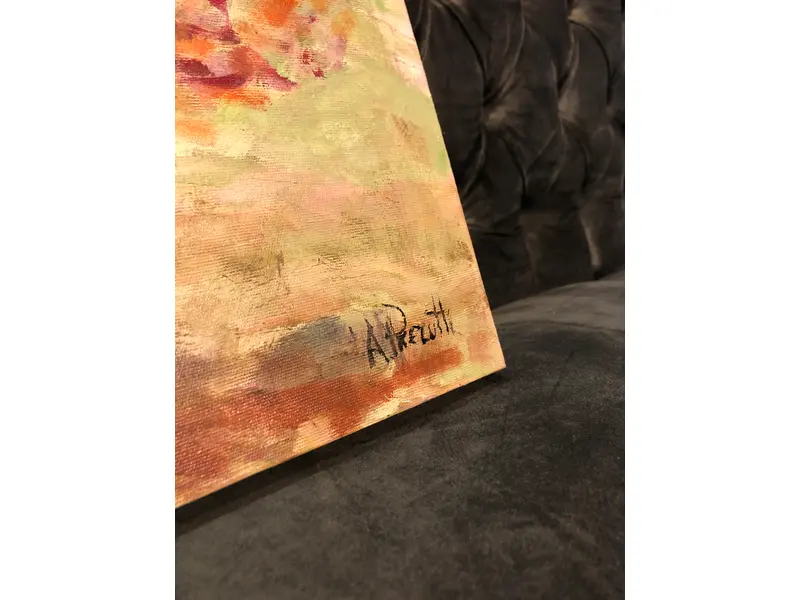 Foto de um(a) Andrea Prezutti - Portais, da categoria de Pinturas. Óleo sobre tela da grande artista paranaense Andrea Prezutti. Sem moldura. Mostrado de uma perspectiva diferente. Vendido no marketplace Trésors.