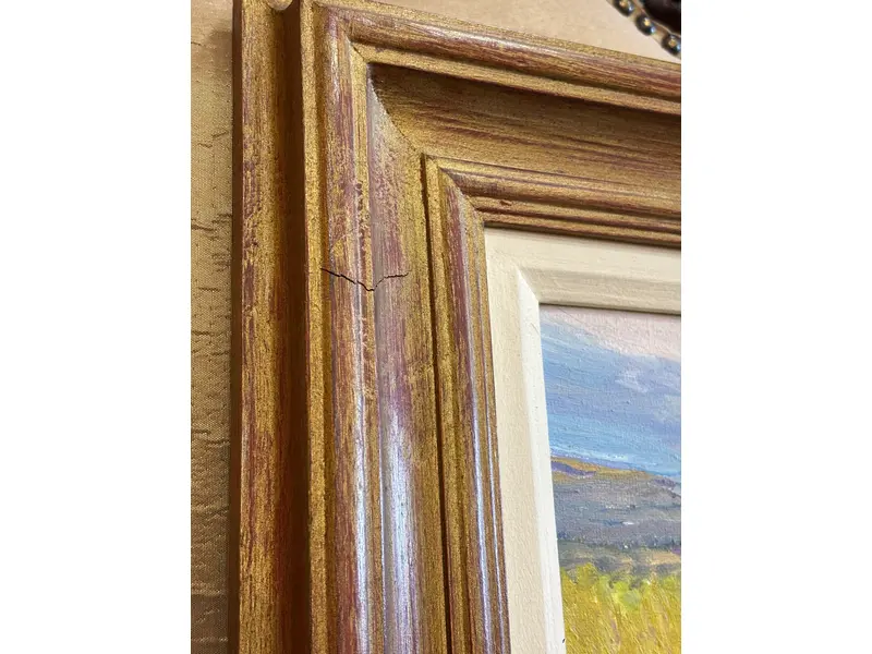 Foto de um(a) Ronaldo Hammes, da categoria de Pinturas. Óleo sobre tela do grande artista paranaense Ronaldo Hammes.Mede 49x58cm. Mostrado de uma perspectiva diferente. Vendido no marketplace Trésors.