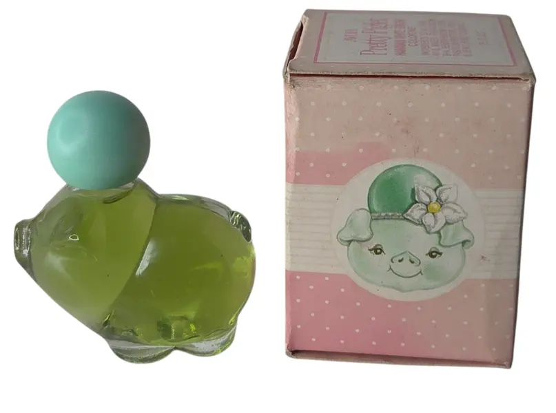 Foto de um(a) Perfume Avon Pretty Piglet Vintage, da categoria de Outros colecionáveis. Perfume Avon Pretty Piglet Colecionável. Mostrado de uma perspectiva diferente. Vendido no marketplace Trésors.